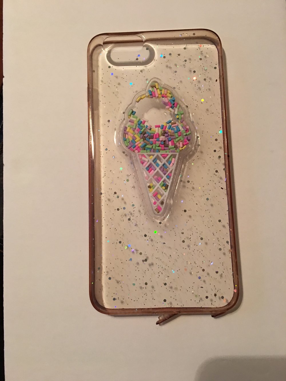 Image of Glitter My Sprinkles Phone Case/ iPhone 6 6s 6s Plus 7 7s 7Plus samsung 7