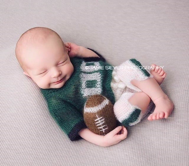 Image of Little Football Jersey/Shorts Set