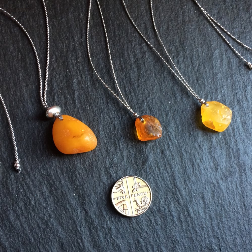 Image of Suffolk Amber necklaces