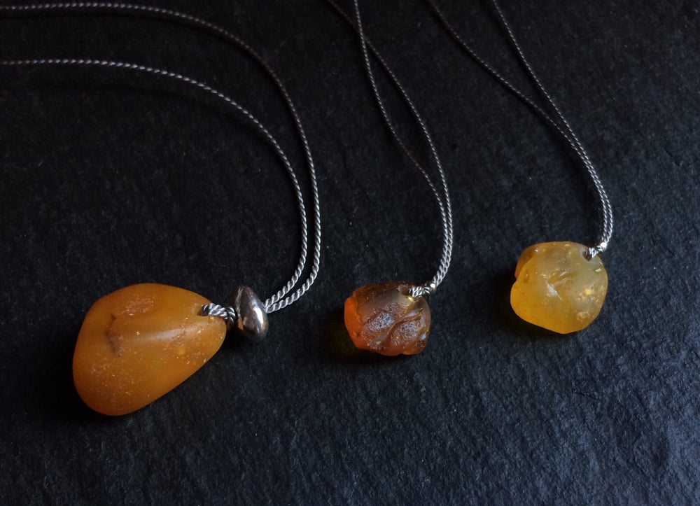 Image of Suffolk Amber necklaces