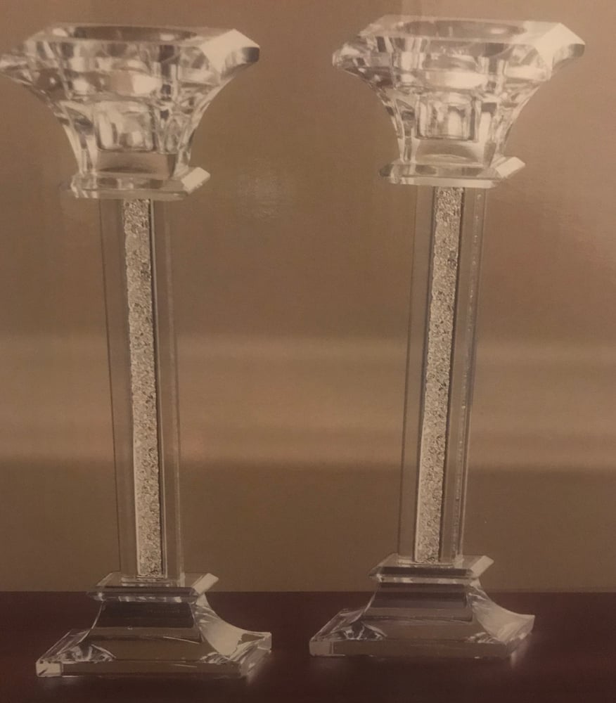 Image of Crystal Candlesticks