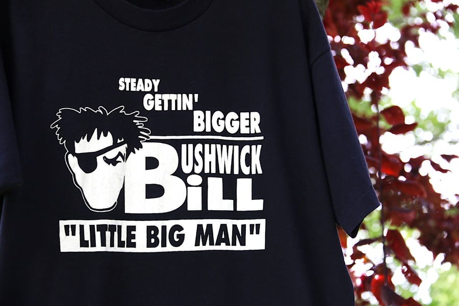 Image of Very Rare 1992 Vintage "Bushwick Bill "LITTLE BIG MAN" Specialty Rap Tee Sz: Large