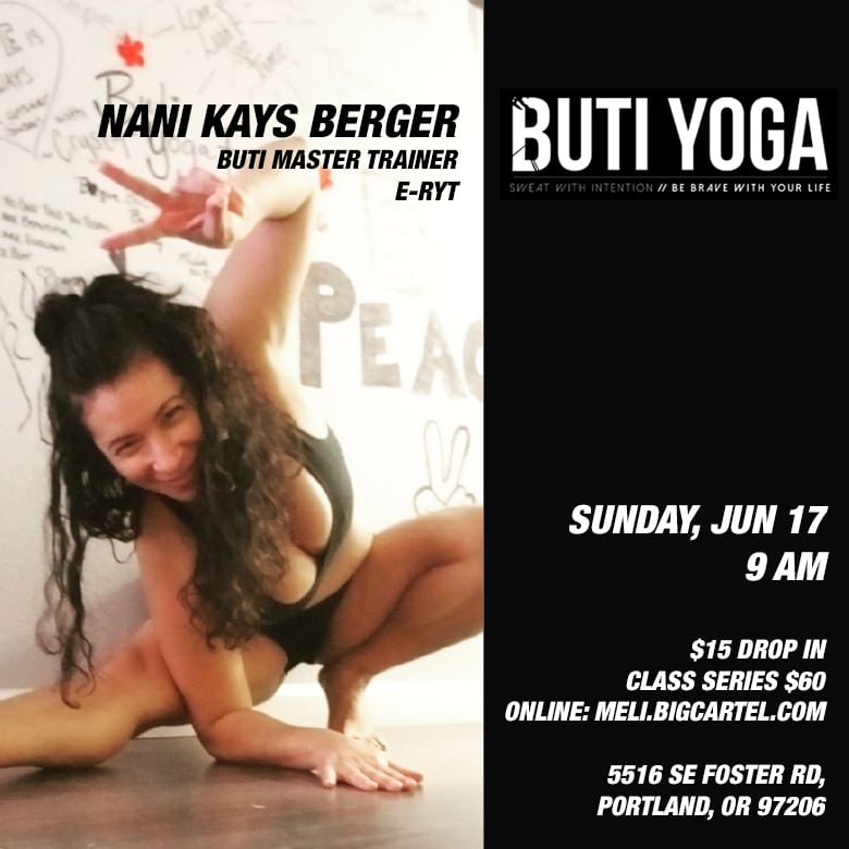Image of JUNE 17: Buti Yoga