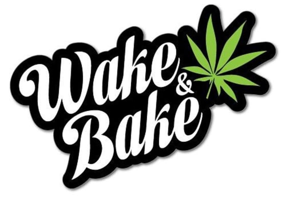 Image of Wake & Bake Daily 2" Vinyl Sticker