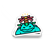 Image 2 of Kanto Final Evolution Sticker Pack (set of 3)