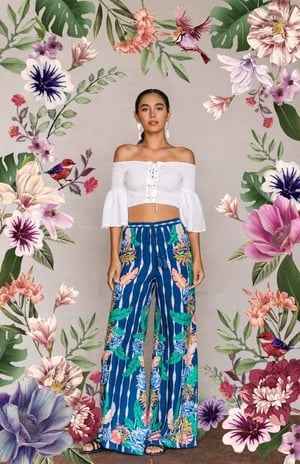 Image of Palm Island Palazzo Pants