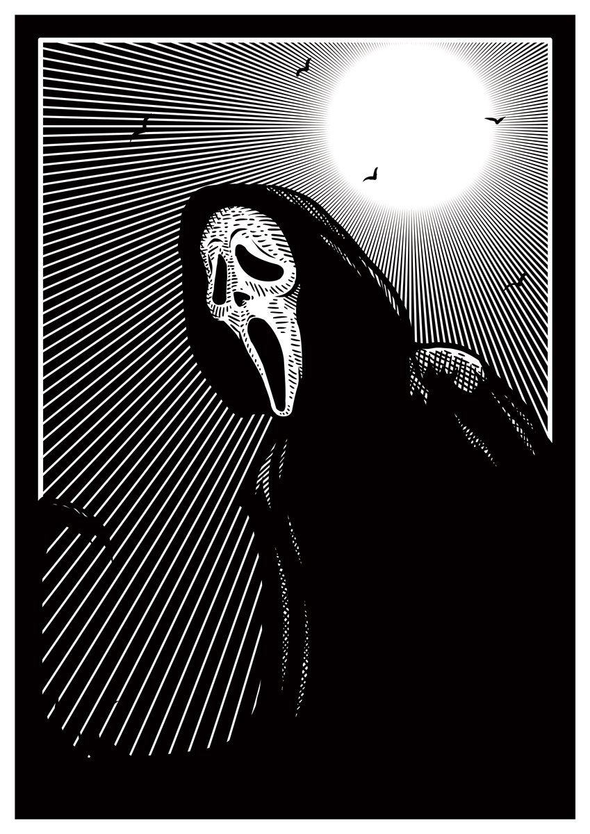 Ghostface Matt Reid Illustrations