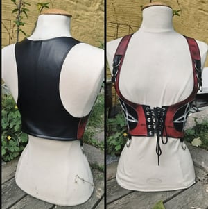 Image of XS underbust pentagram vest