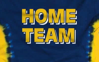 Image of HOME TEAM Navy & Gold