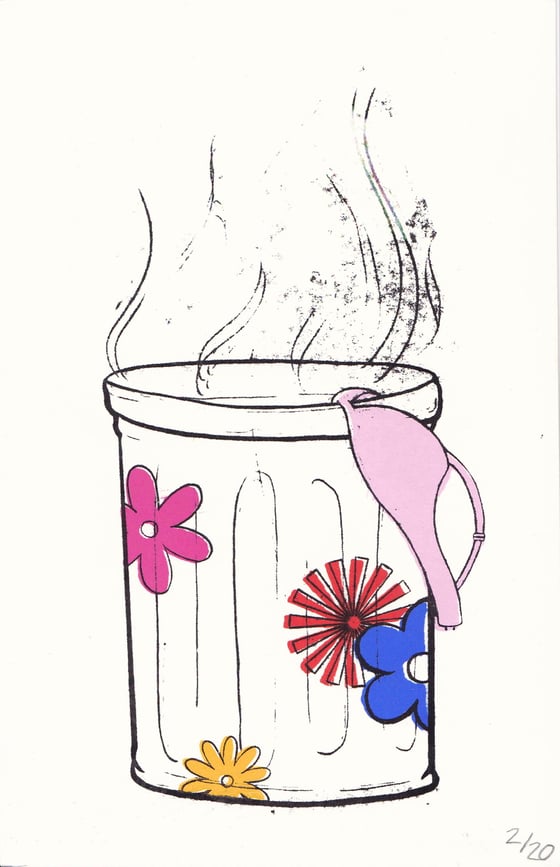 Image of Groovy Trashcan