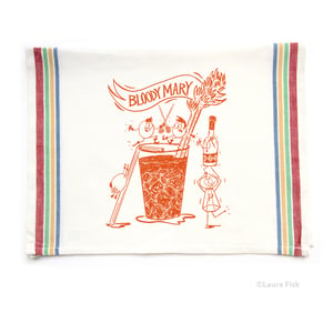 Image of Bloody Mary Funny Food Tea Towel