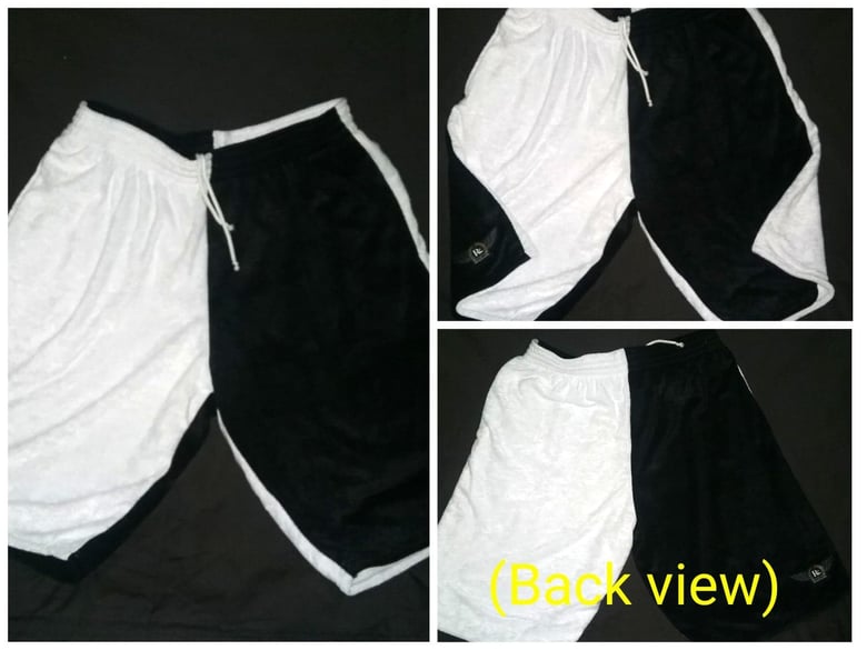 Image of 4 Panel (Black.White) Checkered 3.0 Towel Shorts - Limited sizes & Supply