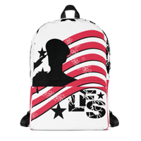 Image 5 of STARS AND STRIPES SALUTE LOGO BACKPACK