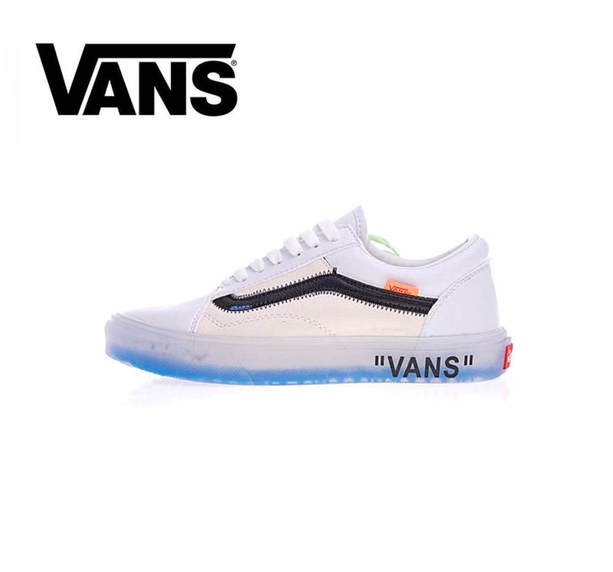 Supreme vans top off white