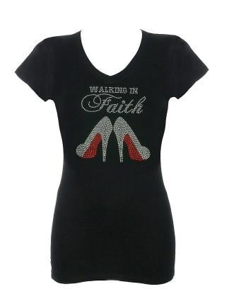 Image of Walking in faith shirt