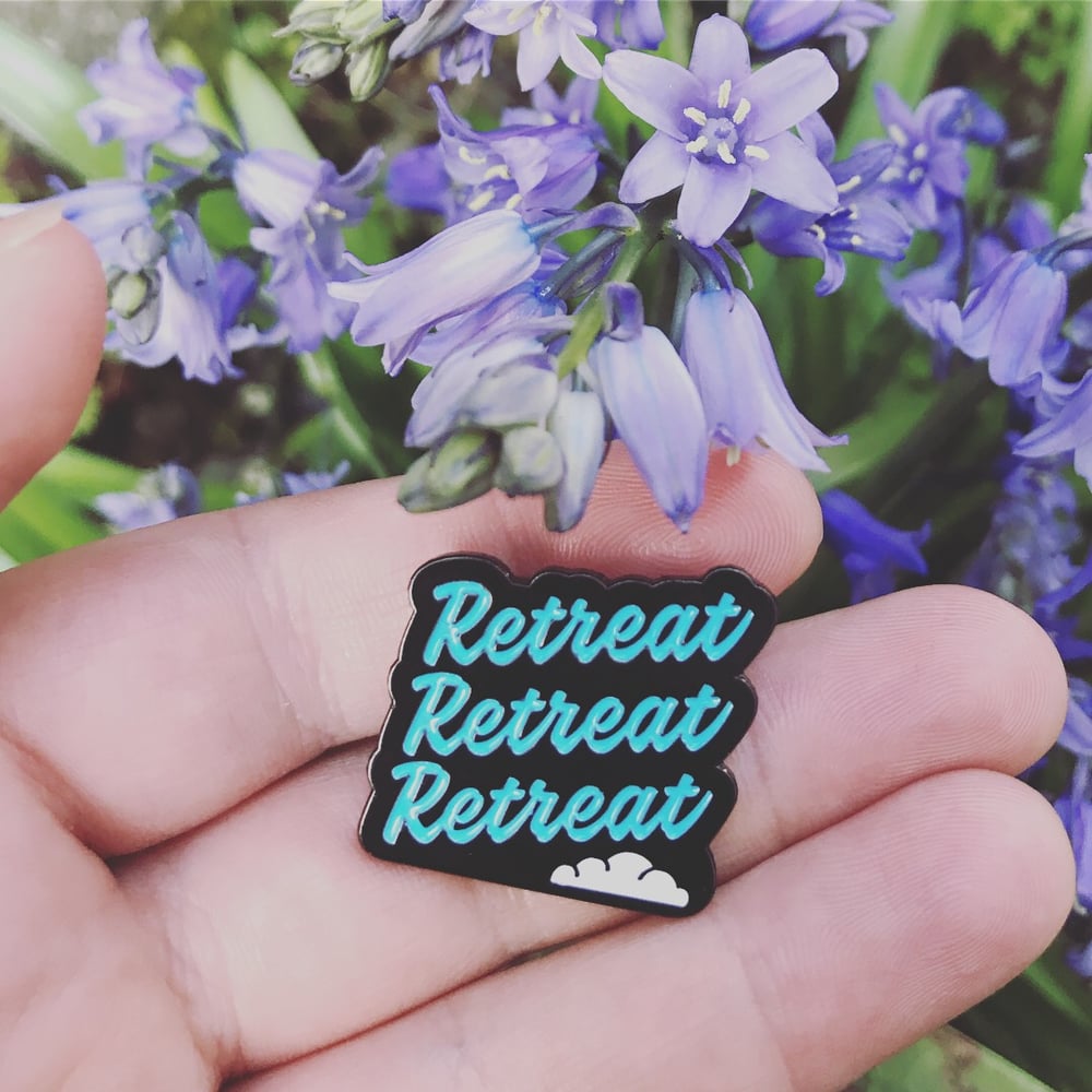 Image of Retreat Enamel Pin + Song