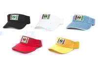 Image 1 of Cross Colours - CLASSIC LABEL VISOR HAT
