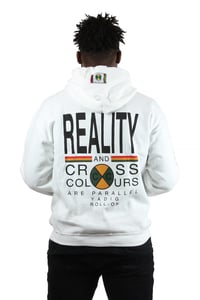 Image 4 of Cross Colours - REALITY PULLOVER HOODIE - WHITE