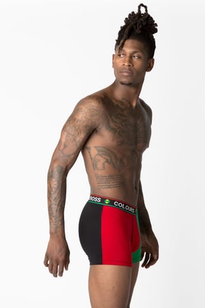 Image of Cross Colours - COLOR BLOCK BOXER BRIEF - RBG