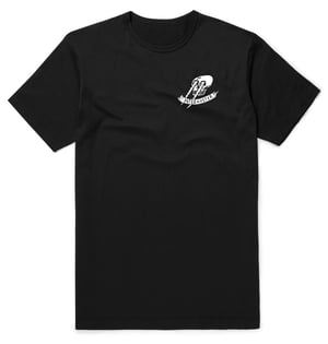 Image of Lazer Death Tshirt Black back print