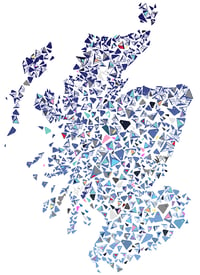 Scotland Shapes Map