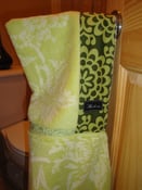 Image of Amy Butler Organic Lime Hooded Towel