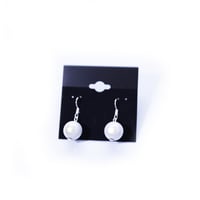 Image 3 of Glow Bead Single Drop Earrings