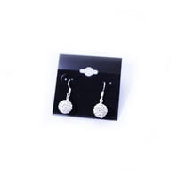 Image 4 of Glow Bead Single Drop Earrings