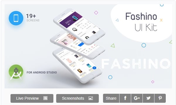 Image of Fashino Ecommerce Android