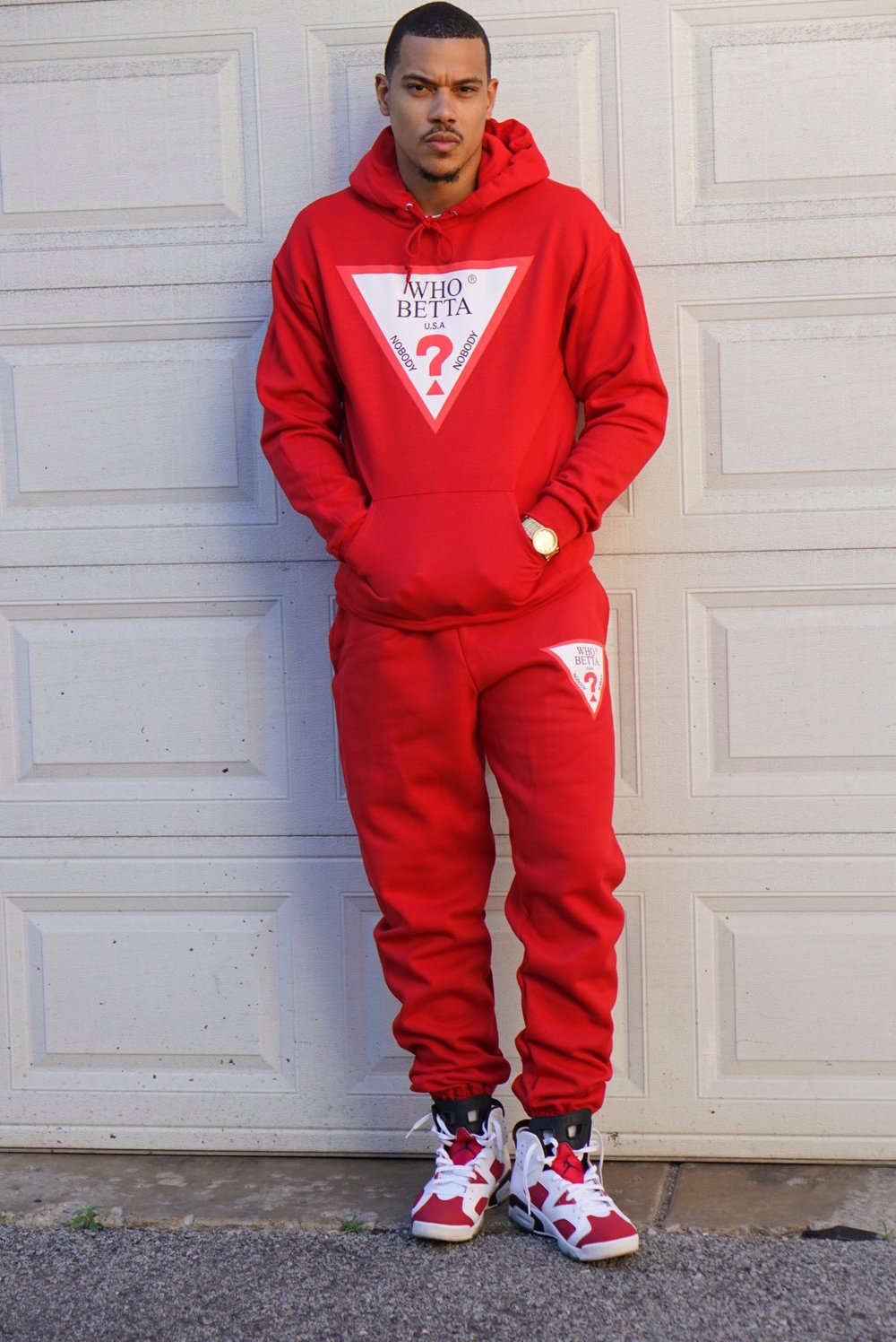 Image of WhoBetta Logo Red-unisex Set