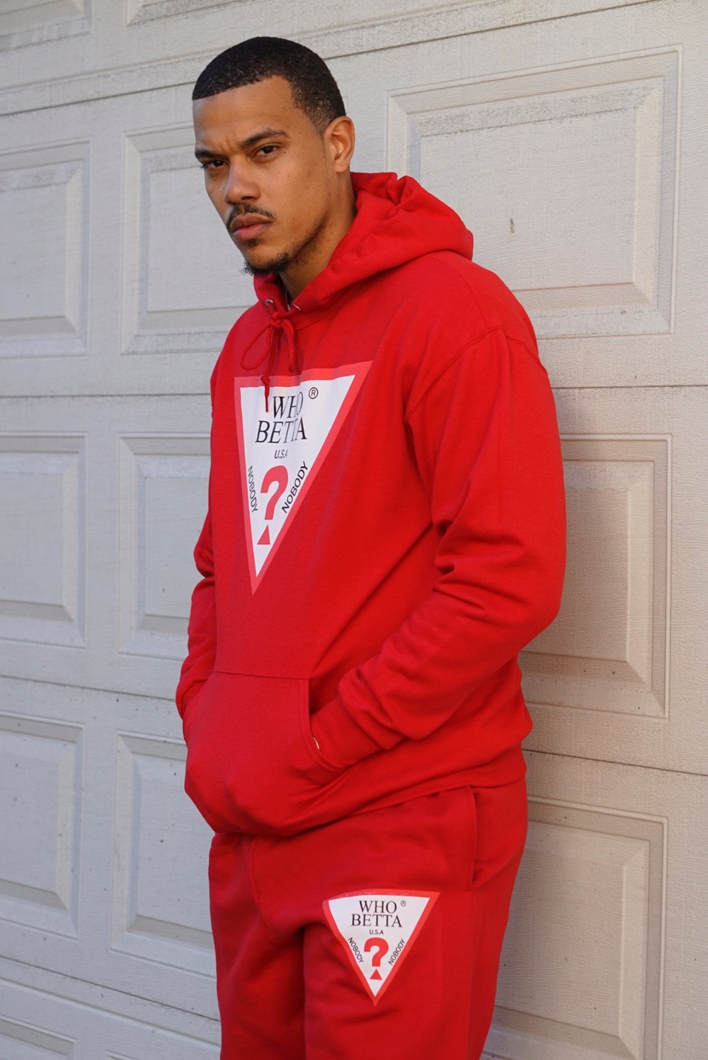 Image of WhoBetta Logo Red-unisex Set