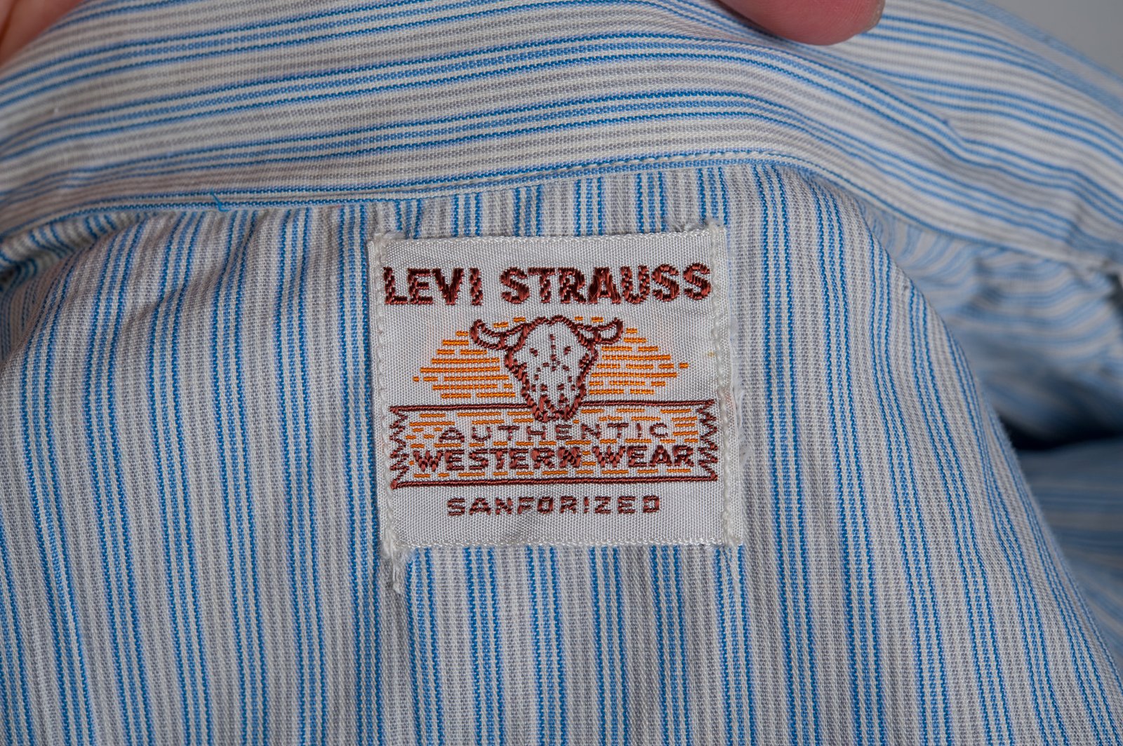 Levi's vintage 1950s shorthorn shirt best sale