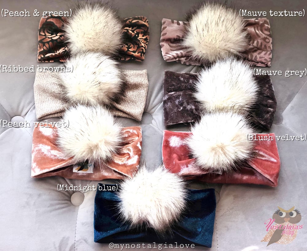 Image of Faux fur bands