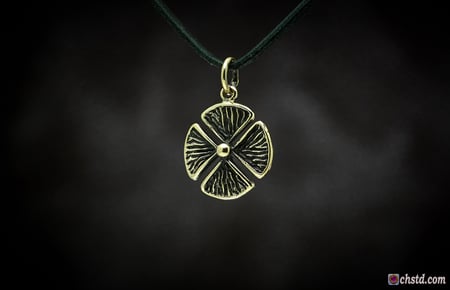 Image of Pendant : CLOVER : Necklace / keychain