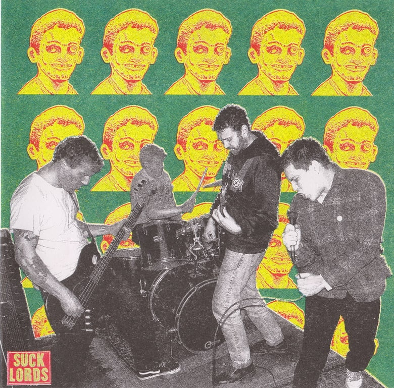 Image of SUCK LORDS "NEW LORDS MUSIC" 7"