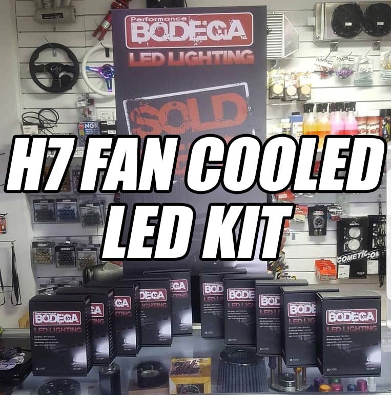 Image of Performance  Bodega "h7" fan cooled led set