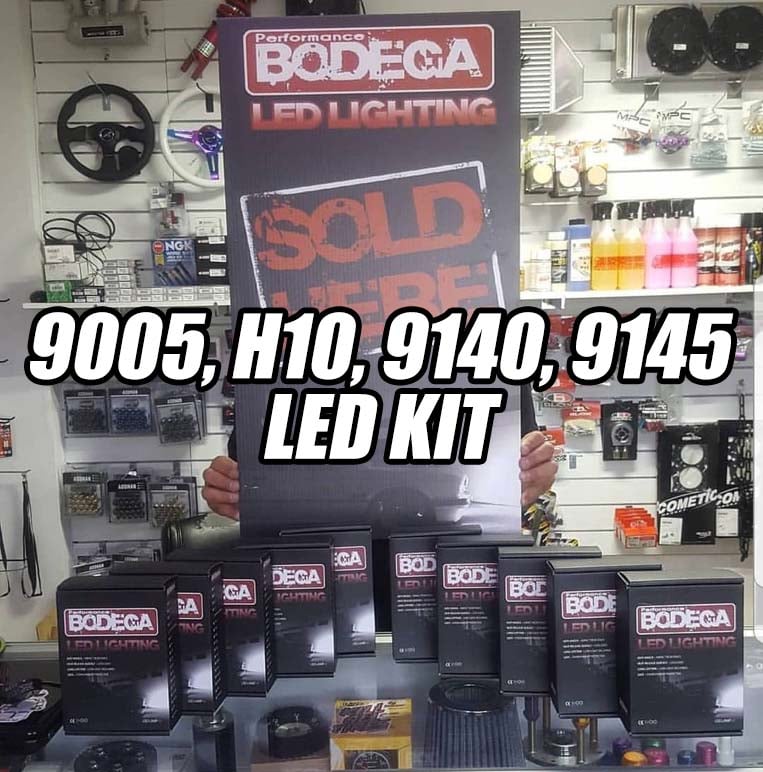 Image of Performance bodega "9005, h10, 9140, 9145" led set