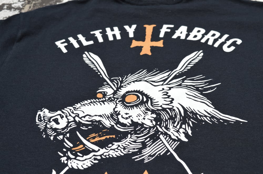 Filthy The Black Same All | Fabric T-Shirt We Rot