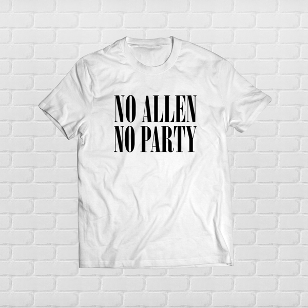 Image of No Allen No Party Tee