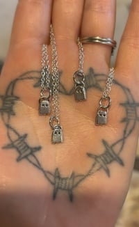 Image 1 of little ghost necklace 