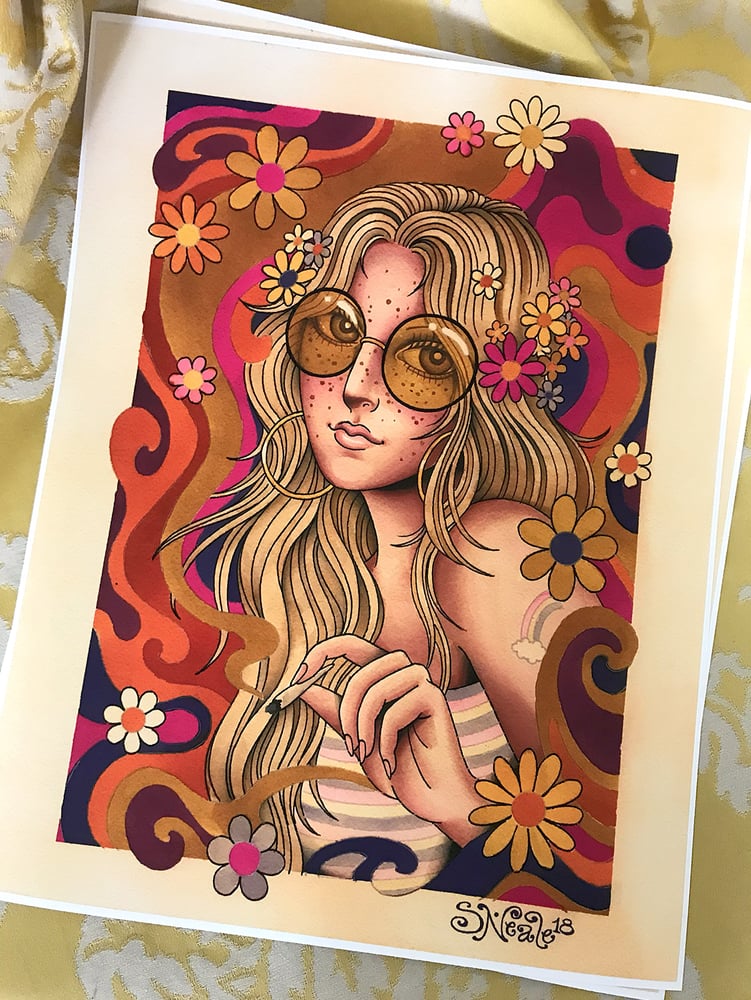 Image of Psychedelic babe