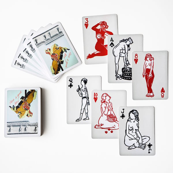Image of Nudie Playing Cards (AND PRINT!)
