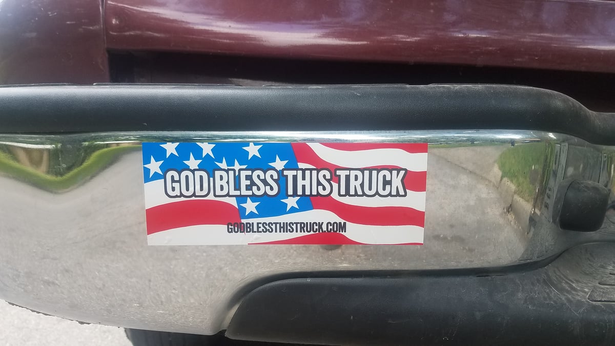 Image of God Bless This Truck