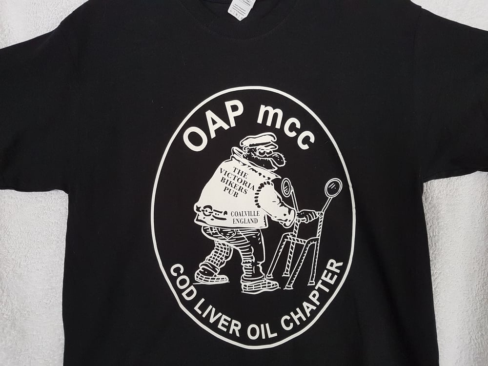 Image of ''BIKERS'' OAP mcc T'shirts Great present for the over 60s