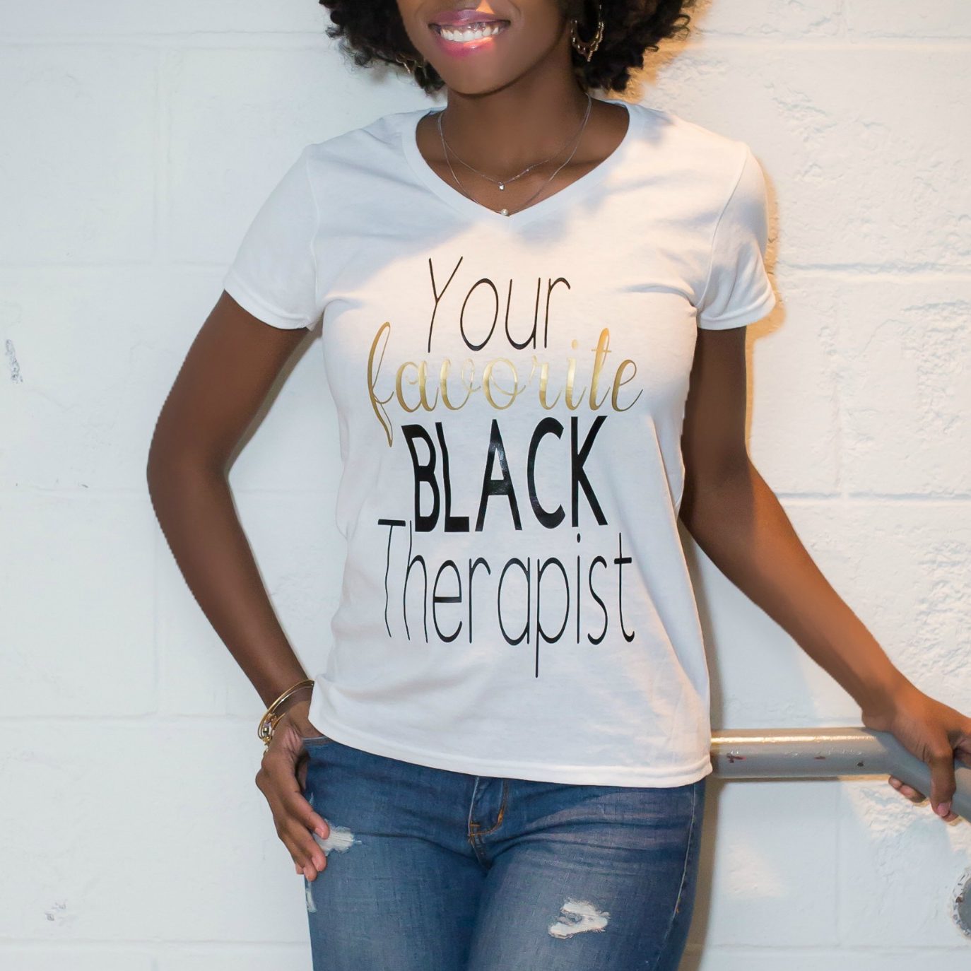 Image of Your favorite black therapist - Shirt