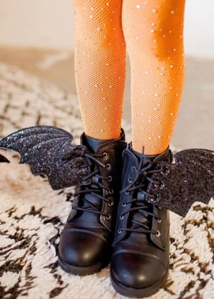 Image of Halloween Rhinestone Tights 