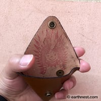 Image 3 of Triangle Leather Coin Purse