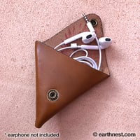 Image 5 of Triangle Leather Coin Purse