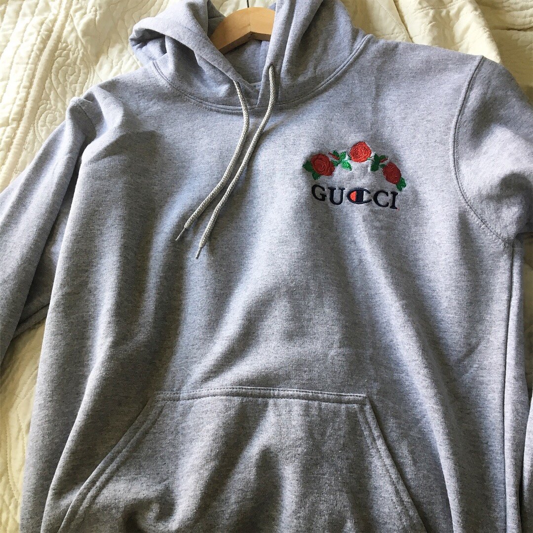 Gucci x Champion Collab Hoodie Large 