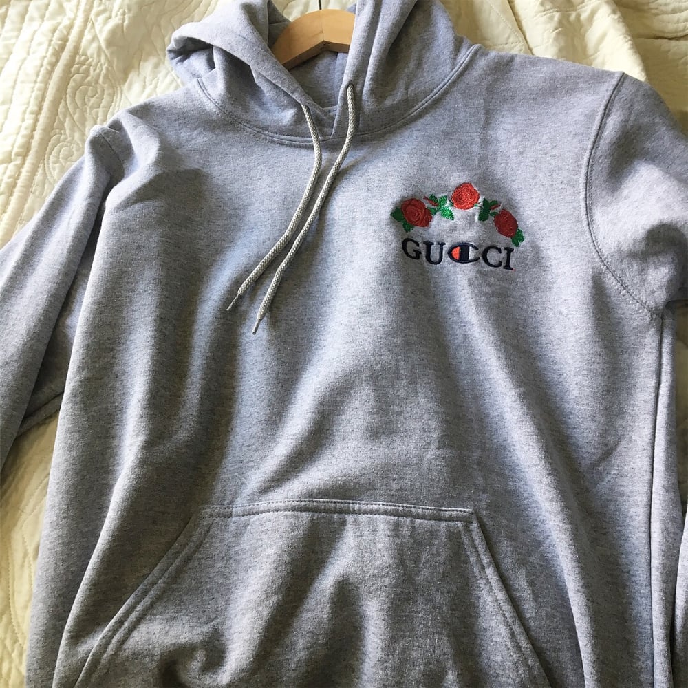 Gucci Champion Collab Hoodie Large | United Thrift